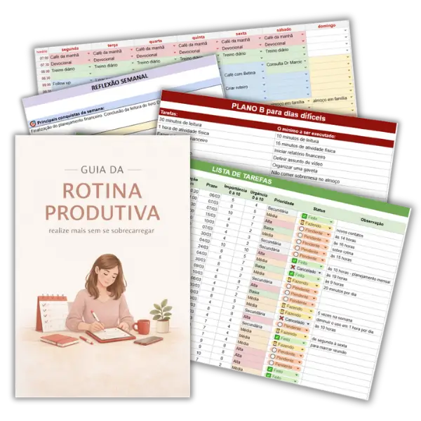 Mockup do Guia da Rotina Produtiva